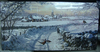 Fibre Optic Snowy Lane Canvas by Richard Macneil 60cm x 30cm