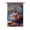 Fibre Optic Sunday Church Wall Hanging Tapestry