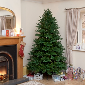 Flat Rock Frasier Fir Green Luxury Premium PE Christmas Tree