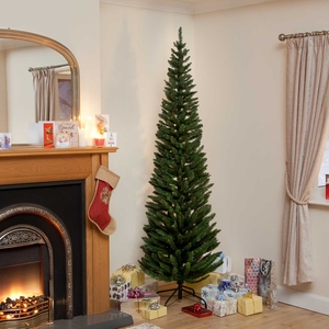 Green Pencil Pine Artificial Christmas Tree