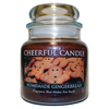 Homemade Gingerbread Cheerful Candles
