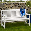 Kattvik White Premium Pine 3 Seater Garden Bench