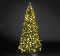 Manitoba Spruce "QuickLight" Slim Christmas Tree