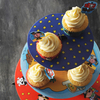 Mason Cash "Pirates" Cupcake Cases,  Toppers & Cake Stand Set
