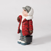 Miniature Ceramic Winter Boy Figurine