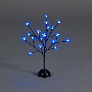 Miniature Cherry Blossom Tree with Ice White LEDs