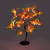 Miniature Illuminated Holly Christmas Tree with Warm White LEDs