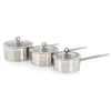 Morphy Richards Accents Natural 3 Piece Pan Set