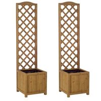 Patio Trellis Planter set of 2 offer