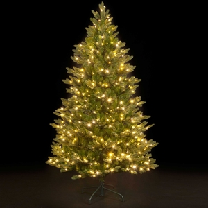 Pre-Lit Ashley Fir Premium Christmas Tree