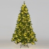 Pre-Lit Green Lake Forest Fir Christmas Tree