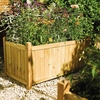 Rectangular Wooden Planter