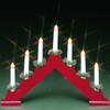 Red 7 Candle Light Arch