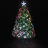 Saturn Fibre-Optic Christmas Tree with Ice White LEDs
