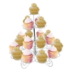 Silver Cupcake Display Stand