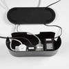 Small Black Cable Tidy Unit