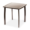Small Steel Glass Table (Copper Coloured)