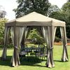 Tenterden Hexagonal Folding Gazebo