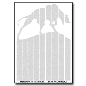 The Hound of the Baskervilles Text Wall Print