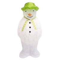 The Snowman Acrylic with 100 LEDs