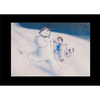 The Snowman,  The Snowdog & Billy Running Illuminated Canvas