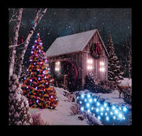 The Watermill Illuminated Wall Canvas