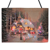 Thomas Kinkade "Winter Woodland Cottage"