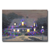 Thomas Kinkade "Christmas Eve" Large Illuminated Canvas