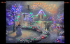 Thomas Kinkade "Heart of Christmas" Illuminated Hanging Tapestry