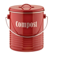 Typhoon Vintage red Compost Caddy