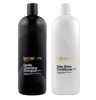 label.m Cleanse and Condition Litre Duos: Gentle and Daily