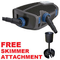 Oase AquaMax Eco Premium Pond Pump 8000 + FREE Skimmer