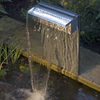 Ubbink Niagra Stainless Steel Waterfall 30cm WITH LED LIGHTS