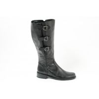 Gabor Scilly 32.759.57 adjustable width tall boots in black