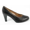 Gabor Soria high heel platform court shoes in black