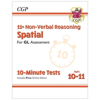 11+ Gl 10-Minute Tests Non-Verbal Reasoning Spatial: Ages 10-11