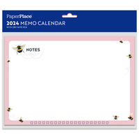 2024 Memo Calendar: Bees
