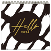 2024 Monthly Desk Flip Calendar: Mono