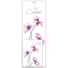 2024 Slim Watercolour Flower Calendar and Diary Set