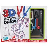 3D How To Draw - Gift Box