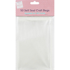 50 Self Seal Craft Bags - For A6 Cards