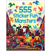 555 Sticker Fun: Monsters - Sticker Book (Paperback)