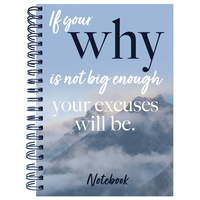 A4 If Your Why Is Not Big Enough Lined Notebook