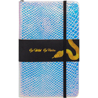 A5 Pukka Pad Notebook: Iridescent Faux Snake Skin