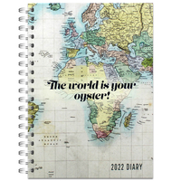 A5 World Is Your Oyster 2022 Week To View Diary
