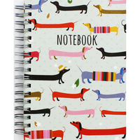 A6 Sausage Dog Lined Notebook
