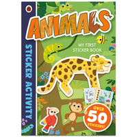 Animals: My First Sticker Book - Kids Activity Books (Paperback)