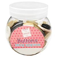 Assorted Jar Of Natural Buttons
