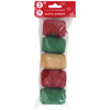 Assorted Raffia Ribbon: Pack of 5