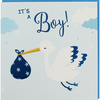 Baby Boy Congratulations Card